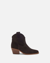 BOTTINES MENDOCINO/VEL CHOCOLAT - minelli.fr